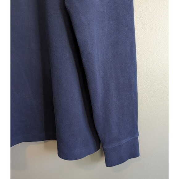 Polo Ralph Lauren Size XLT Quarter Zip Sweatshirt Mens Blue Pullover Tall 1/4 - Picture 4 of 5